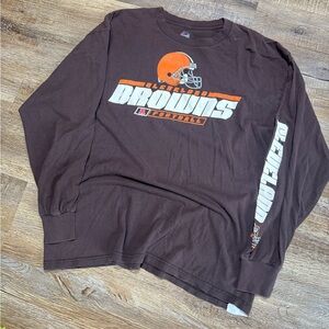 VTG Cleveland Browns Long Sleeve Shirt